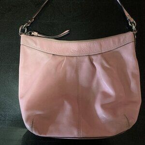 Coach Pink Leather Bag